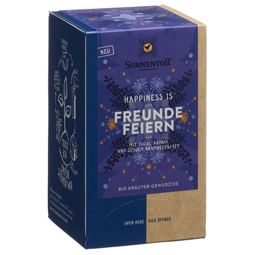 SONNENTOR Happiness is Freunde fei Tee BIO 18 Stk