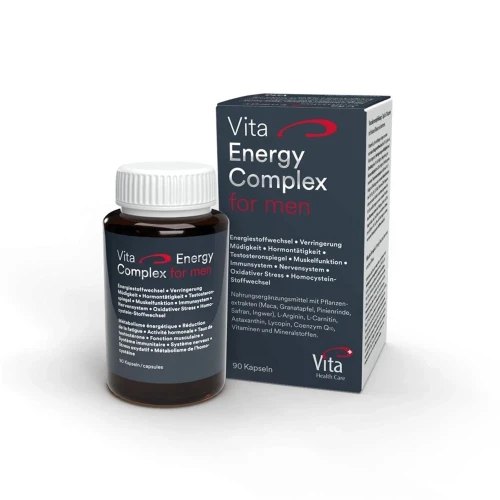 VITA ENERGY COMPLEX for men Kaps Glas 90 Stk