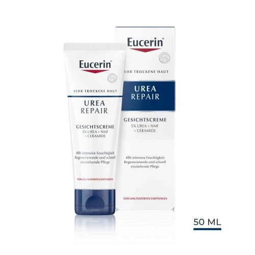 EUCERIN UreaRepair Gesichtscreme 5 % Urea 50 ml