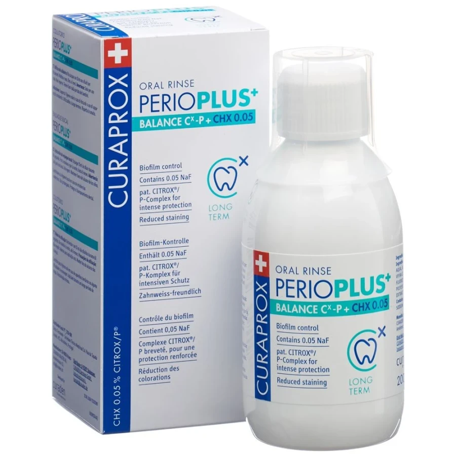 CURAPROX Perio Plus Balance CHX 0.05 % 200 ml CURAPROX Perio Plus Balance CHX 0.05 % 200 ml