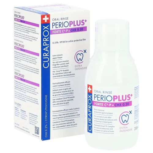 CURAPROX Perio Plus Forte CHX 0.2 % 200 ml