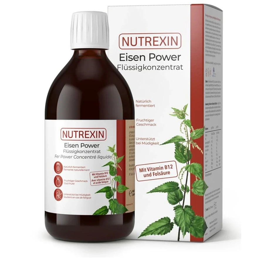 NUTREXIN Eisen Power flüssig Konz 500 ml NUTREXIN Eisen Power flüssig Konz 500 ml