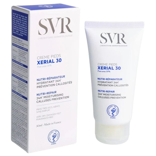 SVR XERIAL 30 Crème Pieds 50 ml