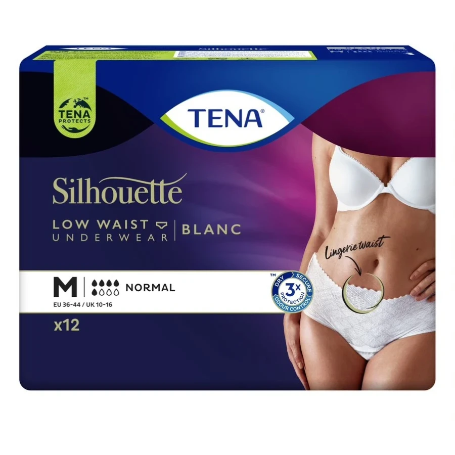 TENA Silhouette Normal M weiss 12 Stk TENA Silhouette Normal M weiss 12 Stk