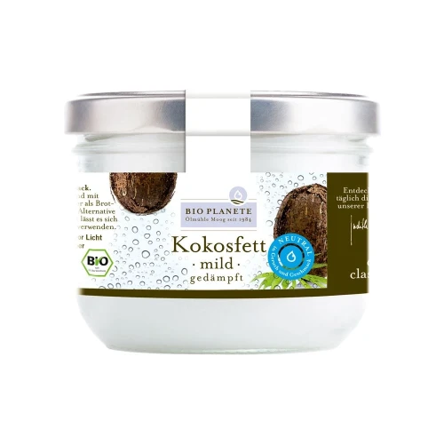 BIO PLANETE Kokosfett mild gedämpft 400 ml