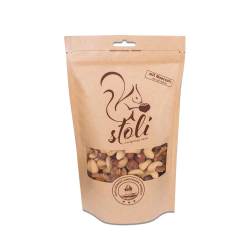 STOLI Nuss-Mix deluxe mit Meersalz Btl 351 g