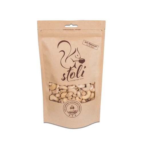 STOLI Cashewnüsse mit Meersalz Btl 370 g