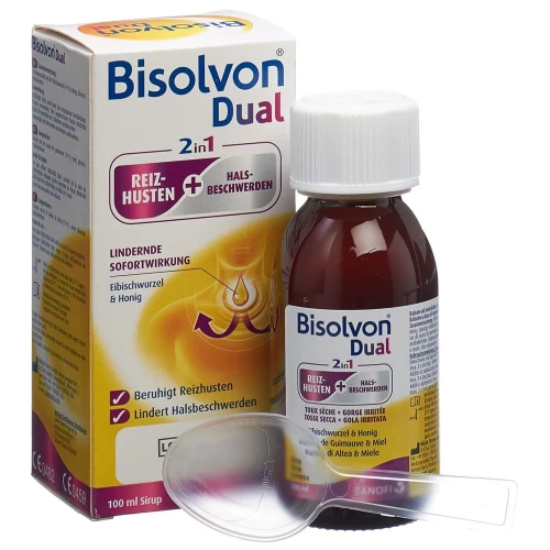 BISOLVON DUAL 2in1 Hustensirup Fl 100 ml