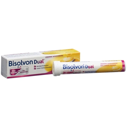 BISOLVON DUAL 2in1 Lutschtabl Ds 18 Stk