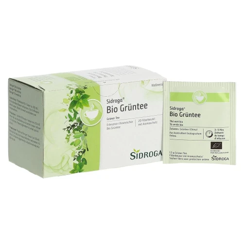 SIDROGA Bio Grüntee Btl 20 Stk