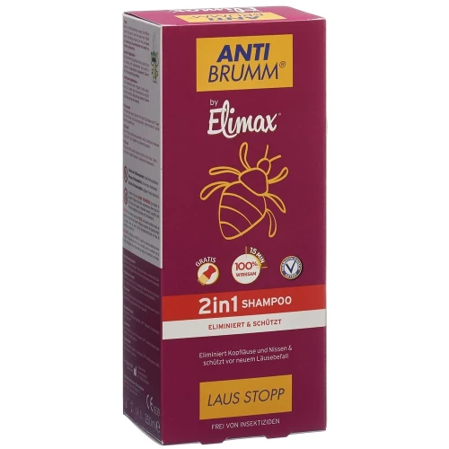 ANTI BRUMM BY ELIMAX Laus Stopp 2in1 Shampoo 250 ml