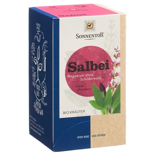 SONNENTOR Salbei Tee BIO Btl 18 Stk
