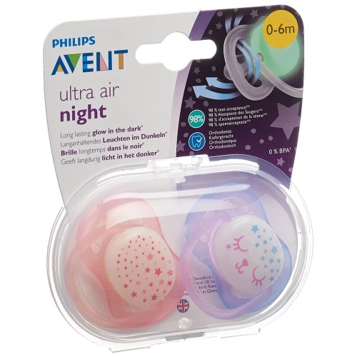 AVENT PHILIPS Schnul ultra air Ni 0-6m Gi Ster/Kat