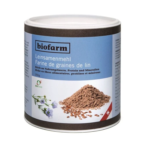 BIOFARM Leinsamenmehl Knospe CH 250 g