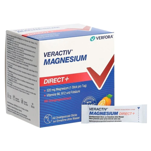 VERACTIV Magnesium Direct+ Orange Stick 60 Stk