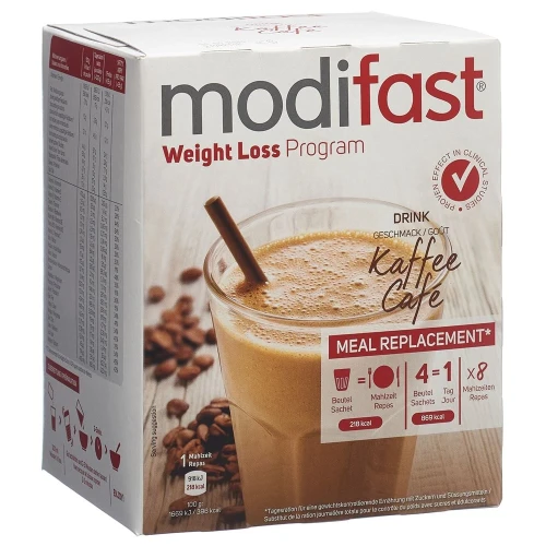 MODIFAST Programm Drink Kaffee 8 x 55 g