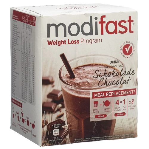 MODIFAST Programm Drink Schokolade 8 x 55 g
