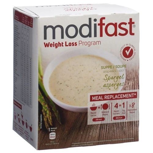 MODIFAST Programm Suppe Spargel 8 x 55 g