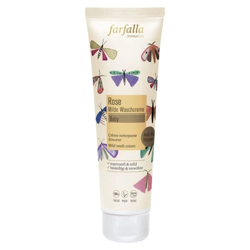 FARFALLA Baby Milde Waschcreme Rose 145 ml