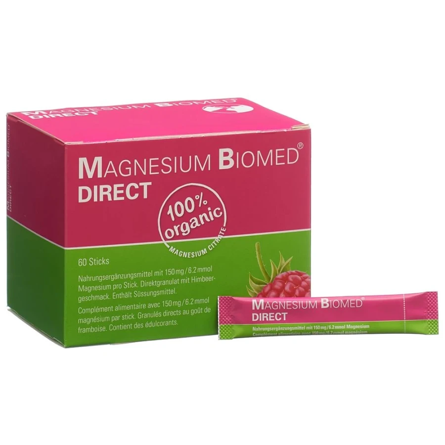 MAGNESIUM BIOMED direct Gran Stick 60 Stk MAGNESIUM BIOMED direct Gran Stick 60 Stk