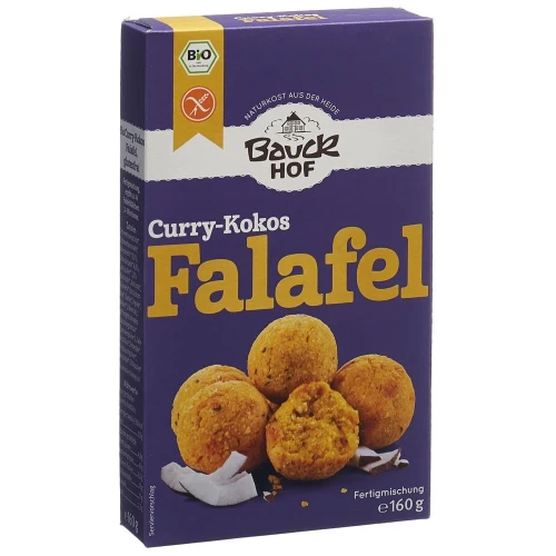 BAUCKHOF Falafel Curry-Kokos glutenfrei 160 g