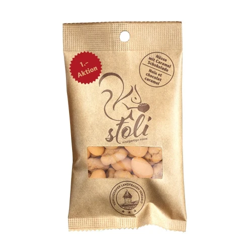 STOLI Nuss-Mix Aktion Caramel Schokolade 28 g