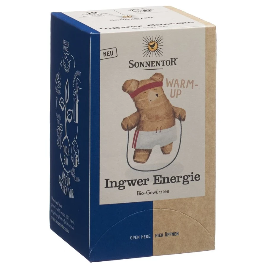 SONNENTOR Ingwer Energie Tee BIO Btl 18 Stk SONNENTOR Ingwer Energie Tee BIO Btl 18 Stk