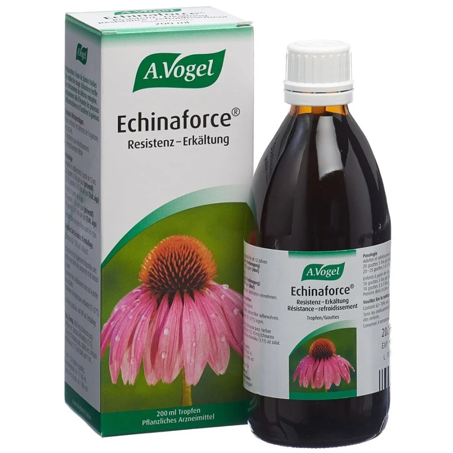 VOGEL Echinaforce Resistenz Erkältung Tropfen 200 ml VOGEL Echinaforce Resistenz Erkältung Tropfen 200 ml