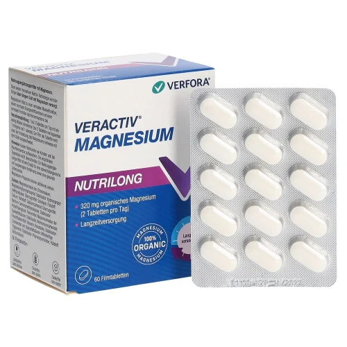VERACTIV Magnesium Nutrilong Tabl 60 Stk