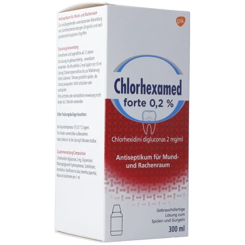 CHLORHEXAMED forte Lös 0.2 % Petfl 300 ml