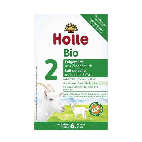 HOLLE Bio-Folgemilch 2 aus Ziegenmilch 400 g