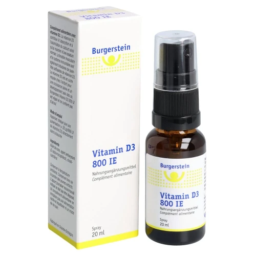 BURGERSTEIN Vitamin D3 800 IE Spray 20 ml
