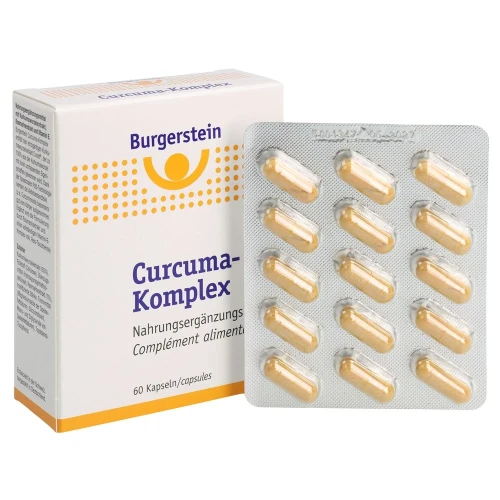 BURGERSTEIN Curcuma-Komplex Kaps Blist 60 Stk