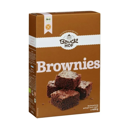 BAUCKHOF Brownie Backmischung glutenfr 400 g
