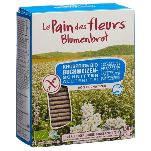 BLUMENBROT Knusprige Schnitten Buchweiz o Z 150 g