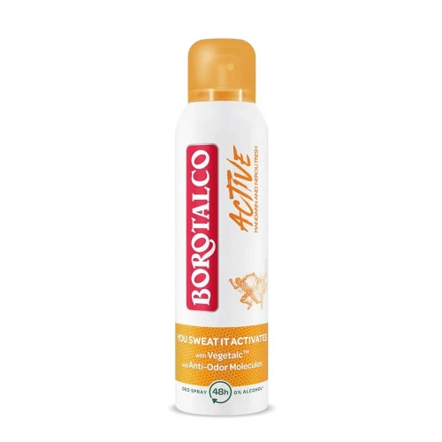 BOROTALCO Deo Active Spray Mandar Nero 150 ml