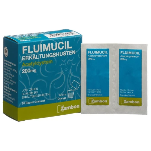 FLUIMUCIL Erkältungshusten Gran 200 mg 20 Stk