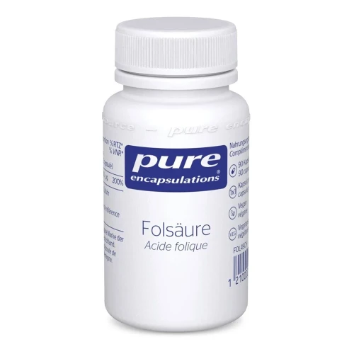 PURE Folsäure Kaps Ds 90 Stk