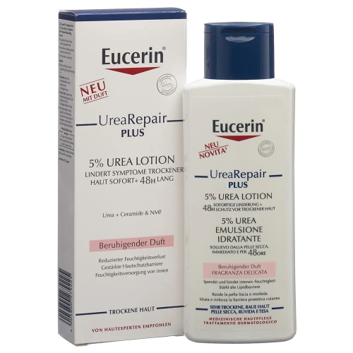 EUCERIN Urea Repair PLUS Lotion 5 % Urea mit Duft 250 ml