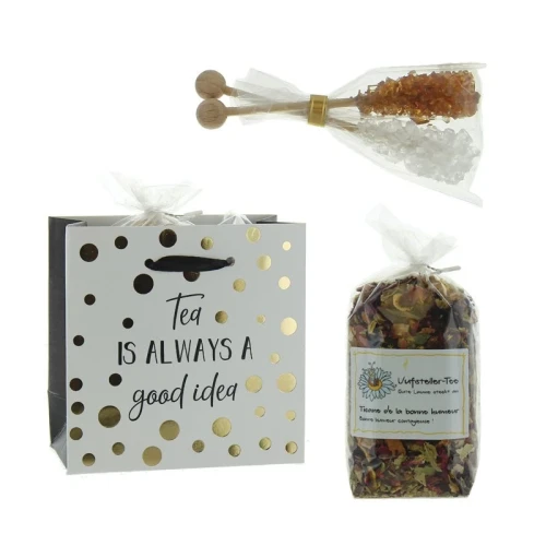 HERBORISTERIA Midi-Tasche "Tea is.." Uufstell-Tee