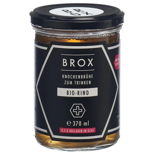 BROX Knochenbrühe Rind Glas 370 ml