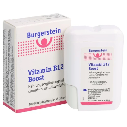 BURGERSTEIN Vitamin B12 Boost Minitabletten 100 Stk