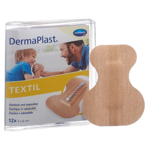 DERMAPLAST TEXTIL Fingerspitzen 5x6cm elast 12 Stk