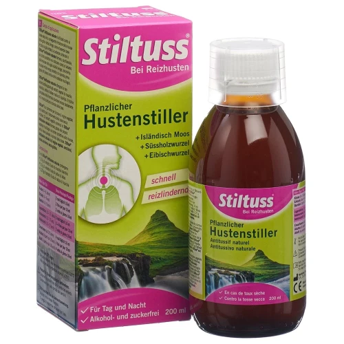 STILTUSS Pflanzlicher Hustenstiller Sirup 200 ml