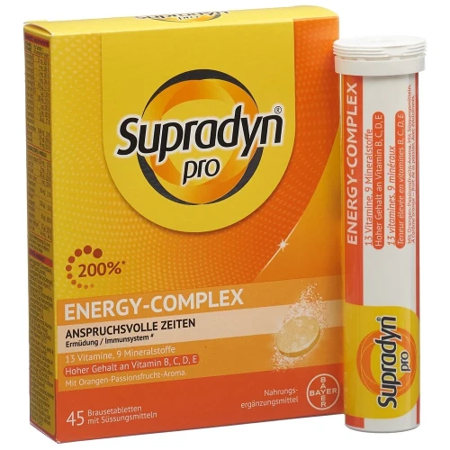 SUPRADYN pro energy-complex Brausetabletten 45 Stk