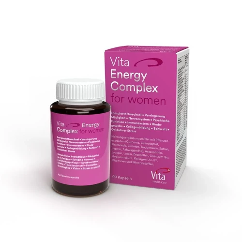 VITA ENERGY COMPLEX for women Kaps Glas 90 Stk