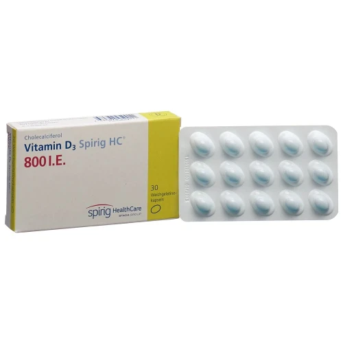 VITAMIN D3 Spirig HC Weichkaps 800 IE 30 Stk