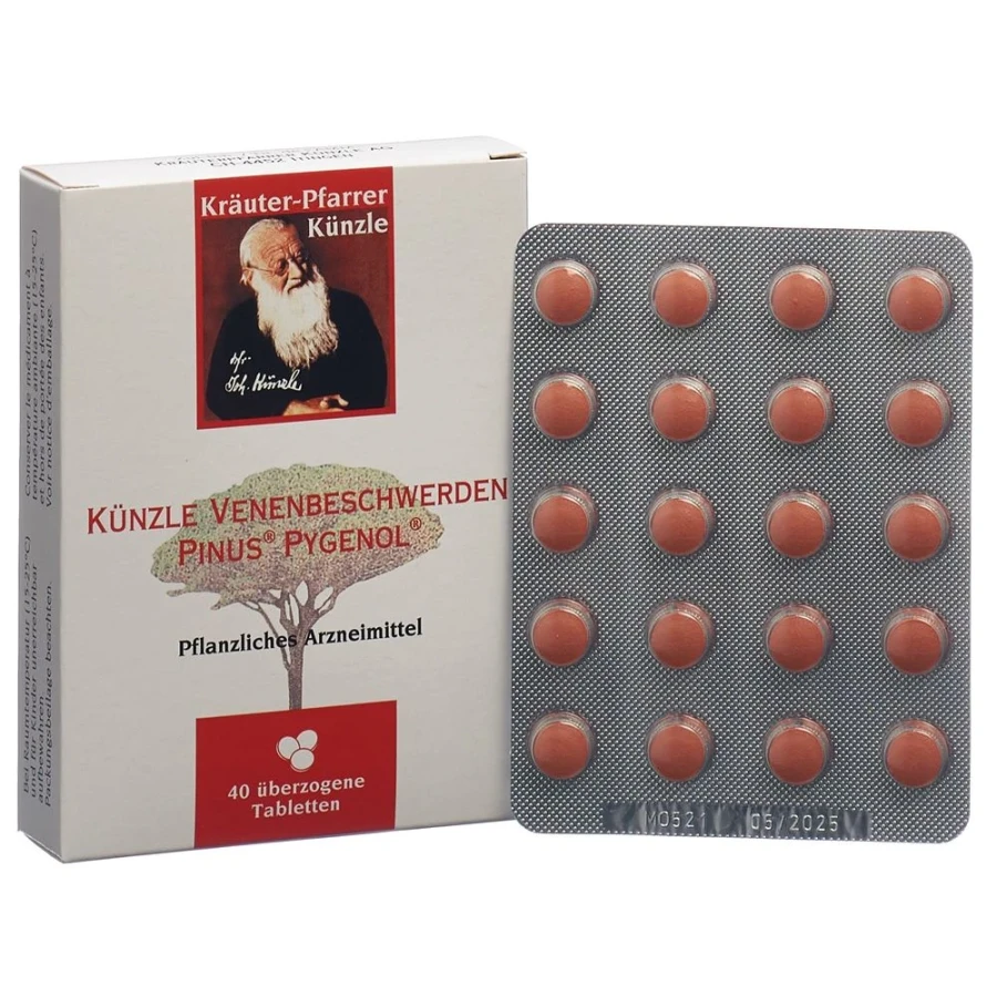 PINUS PYGENOL Künzle Venenbeschwerden 120 Stk PINUS PYGENOL Künzle Venenbeschwerden 120 Stk
