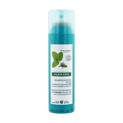 KLORANE Trockenshampoo Detox Wasserminze 150 ml