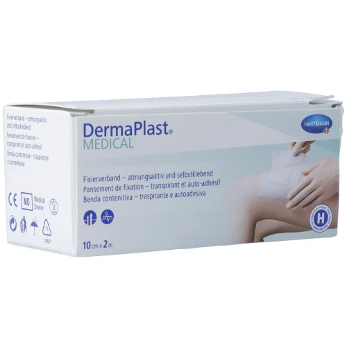 DERMAPLAST Medical Fixiervlies 10cmx2m